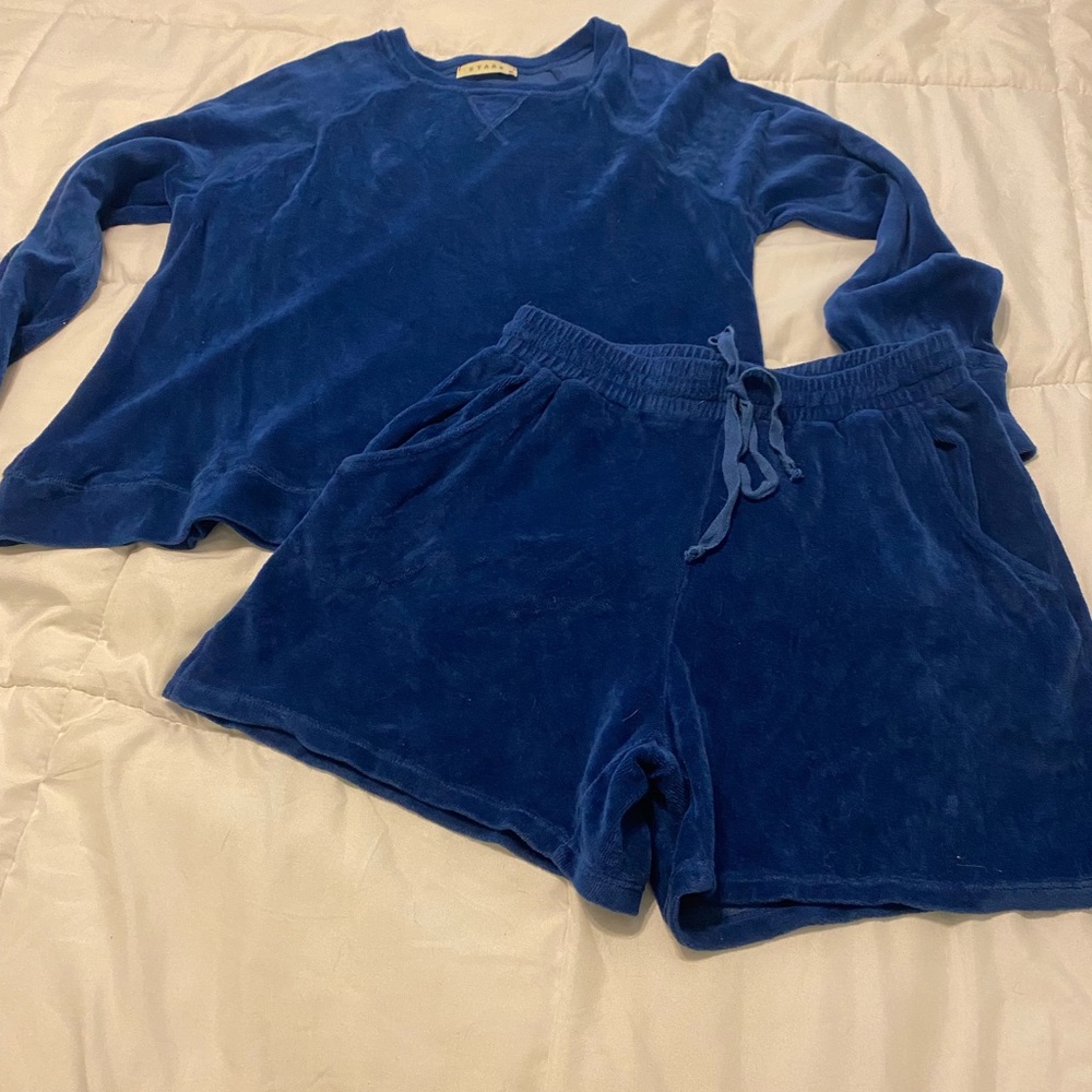 STARK X BLUE LEISURE SET